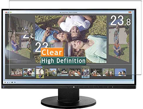 Vaxson 3 Stück Schutzfolie kompatibel mit EIZO FLEXSCAN EV2450-Z / EV2450Z / EV2450-M / EV2450M 23.8 Monitor Displayschutzfolie ( nicht Panzer Schutz Glas folie SchutzGlas nicht PanzerGlas ) Neue