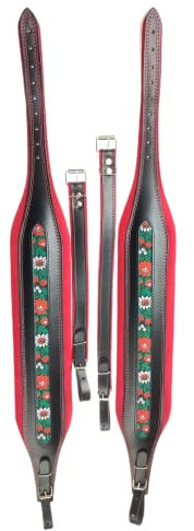 ProLine 9,3cm Akkordeon Schulterriemen Leder