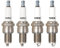 TORCH 4pcs F6RTC Zündkerze Ersetzen für NGK 7822/6634/BPR6ES, für 995/WR6DC 7900/WR7DC, für RN9YC RN10YC RN11YC Zündkerze, für 3047/W20EPR-U/VW20, für MTD 951-10292 751-10292 TORCH 131-039