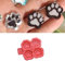 MelbMolds - Mini Pfote Epoxy Resin Silikonform: Erstellen Sie Schlüsselanhänger, Stecker- und Paar-Ohrringe, Charms, Ringe, Armbänder und DIY-Schmuck