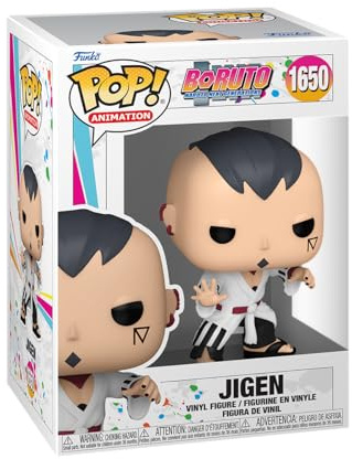 Funko POP! Animation: Boruto: Naruto Next Generations - Jigen | Offizielles Anime Merch - Vinyl Sammelfigur als Regal Deko - Geschenkidee zum Geburtstag für Fans und Sammler