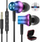 ASKUBSKU Cuffie per XiaoMi Redmi Note 12 Pro 11S 11 Pro 10 5G Magnetic HiFi In Ear Cuffie con Cavo, Auricolari Jack 3.5mm con Microfono per Samsung A14 A13 A23 A12 Galaxy A52S A32 A22