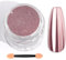 Saviland Poudre Chrome Ongle, Poudre Chrome Rose Laser avec Pinceau Applicateur, Poudre Chromée Rose Doré Miroir pour l'Art des Ongles, Paillettes Chrome avec Effet Miroir Magique