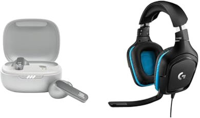 JBL Live Pro 2 TWS – wasserdichte & Logitech G432 kabelgebundenes Gaming-Headset