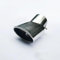 Endschalldämpfer Für Hyundai Für IX35 2010 2011 2012 2013 2014 2015 2016 Edelstahl Auto Schalldämpfer Endrohr Edelstahl Auspuff Tipps Styling Auspuffblende Auto (Farbe : Silber)