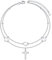 HOOHWE Bracelet de cheville pour femme en argent sterling 925 - Chaîne de cheville classique réglable - Bijou d'été pour femme et fille, 25,4 Zentimeter, Argent sterling