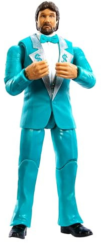WWE Catch Main Event Series – Figur mit Gelenken, 15,2 cm – Figuren Ted Million Dollar Man DiBiase