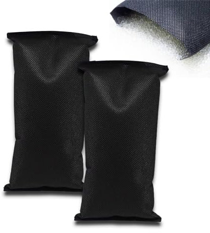 Huirongwinwin Entfeuchter Kissen Auto Wiederverwendbar Innenraum 1kg Silica Gel Auto Luftentfeuchter Granulat 1kg Kissen für Feuchtigkeit und Nebel im Auto Entfeuchter Granulat Klein 500gx2
