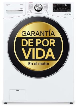 LG F0P3CYV2W - Lavatrice intelligente, 20 kg, 1000 giri/min, carico frontale, AI Direct Drive, TurboWash 360°, 14 programmi di lavaggio, classificazione B, serie XXL, bianco