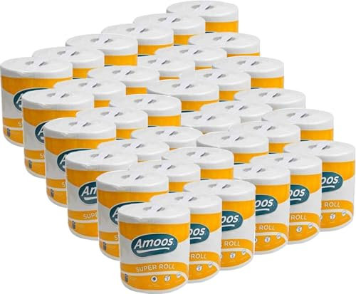 Rollo De Papel De Cocina Multiusos Xl Extraabsorbente Pack 6 Rollos De 70 Metros 280 Servicios (6 Packs, Pack De 6 Rollos)