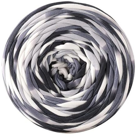 300g T-Shirt Garn, Textilgarn zum Häkeln für Körbe Bändchengarn Polyester Rope Garn zum Häkeln, T Shirt Garn zum Häkeln Häkelkorb (12)