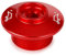 Tappo per filtro dell'olio del motore del motociclo per Aprilia Dorsoduro 750 RSV4 Factory SHIVER 750 TUONO 1000R V4 1100 (rosso)
