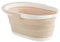 UTHCLO Cubo de Fregona Plegable de Plástico Beige Accesorio de Limpieza para Pisos Barril de Fregona Lavable para Mopa Espacio