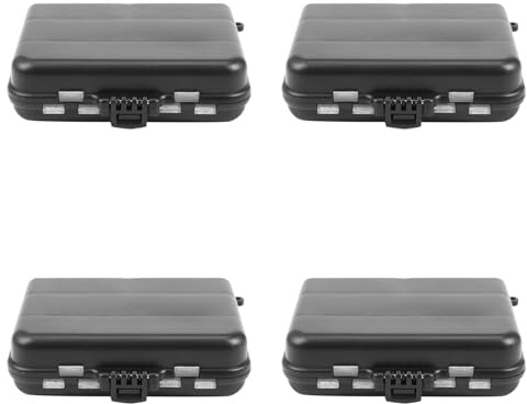Tacdas 4X 26 Gitter Aufbewahrungs Koffer Angel Werkzeug Box Angel Geräte Tasche