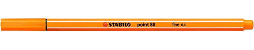 STABILO Fineliner point 88 - Pack of 10 - Orange