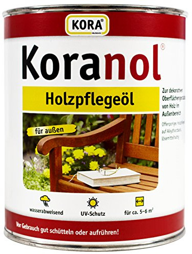 0,75L Koranol® Holzpflegeöl Pinie Aussenöl UV-Schutz Holzschutz Öl