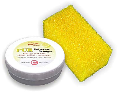 Reinigungs- und Polierstein Patina-PUR 100 - Reise-Stein (Dose, 100gr)