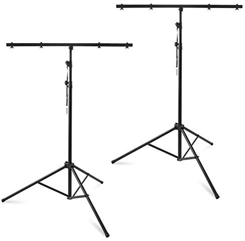 Tiger T-Bar DJ Lighting Stand - Photography Lights Stand - Pack of 2