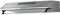 electriQ 60cm Stainless Steel Visor Hood with Glass Front - Top & Rear Venting - 5 Year Warranty
