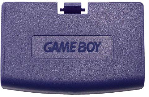 for Game Boy Advance GBA Replace The Battery Cover Back Door Lid of The Back Cover (Purple)
