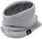 Yuson Girl Schlauchschal Damen Herren Winter Halsschlauch Dick Fleece Halswärmer Fleece Loop Schal Unisex Innenfutter Neckwarmer Multifunktionstuch Strickschal für Outdoor(Hellgrau)