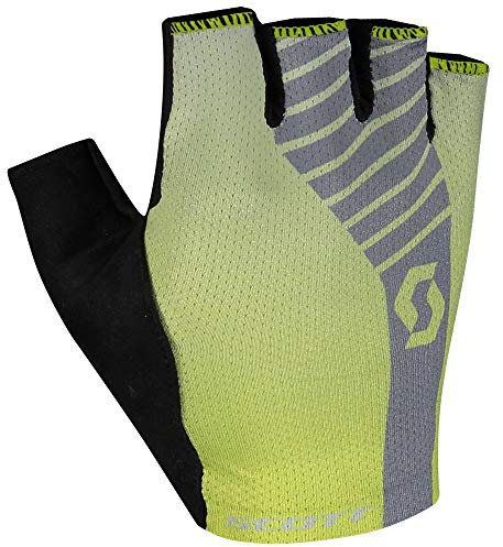 Scott Aspect Gel Fahrrad Handschuhe kurz gelb/grau 2021: Größe: S (8)