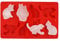 LYWUU Silikon-Eiswürfelformen in Katzenform, Gelee, Kekse, Schokolade, Süßigkeiten oder Gelatine-Einstellung