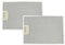 vhbw 2x Filter Metallfettfilter Dauerfilter kompatibel mit Bosch DKE665A/01, DKE665A/03, DKE665A/04, DKE665A/05, DKE665A/06 Dunstabzugshaube, Metall