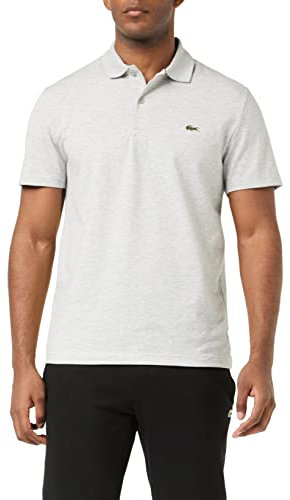 Lacoste Paris Poloshirt Regular Fit Herren, Chinesisches Silber., S