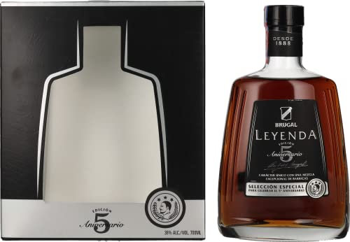 Brugal LEYENDA 5 Years Old Selección Especial 38% Vol. 0,7l in Giftbox