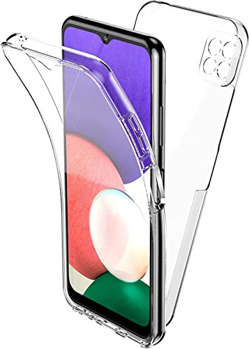 Max Power Digital Hülle für Samsung Galaxy S20 Plus 360 Grad Transparent Silikon Schutzhülle Durchsichtig Beide Seiten Doppelseitig Full Body Vorne und Hinten Stoßfest Case