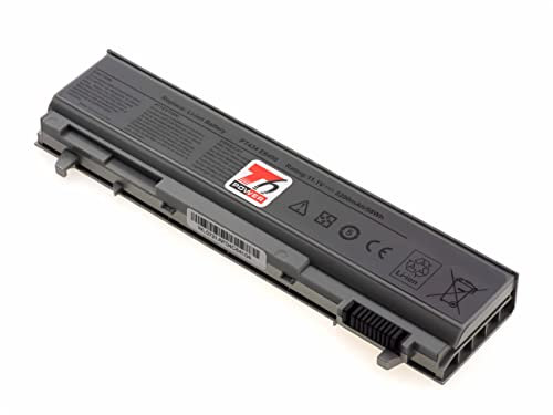 Batterie T6 Power pour ordinateur portable Dell, numéro de pièce W1193, Li-Ion, 11,1 V, 5200 mAh (58 Wh), gris