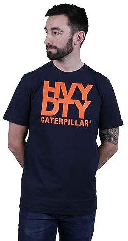 Caterpillar Heavy Duty Tee Eclipse Medium Medium Eclipse Shirts & Tops Men's