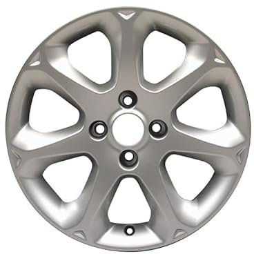Ford Genuine Fiesta MK7 16'' Alloy Wheel 7 Spoke Sparkle Silver 2008-2012 1500437
