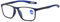 Lanomi Mode Kurzsichtige Blaulichtfilter Brille Rechteckig TR90 Rahmen Flexibel Leichte UV400 Schutz Outdoor Myopia Brillen für Damen Herren Blau Rahmen Blau Arm -1.5