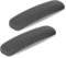 Giantree Stuhl Arm Armlehne Abdeckungen, 2Pcs abnehmbar waschbar Büro Stuhl Armlehne Abdeckungen Pads dehnbar elastische Arm Protektoren Ärmel für Ergonomische Armlehne Kissen Pads (Grau)
