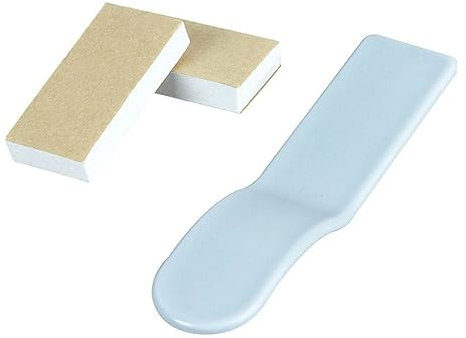 Mikikit 4pcs Toilet Lifter Handle Simple Design for Elderly Pp Material Protects from Germs Random Color