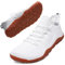 Hommes Barefoot Chaussures Pieds Nus Minimalistes Marche Légère Large Sneakers,Blanc,41 EU