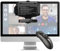 GEIMRSY Tragbarer Teleprompter, 19,6 cm (7,7 Zoll), Handheld/Desktop/Monitor, 3-in-1-Modus, HD 70/30 Strahl-Splitterglas, Fernbedienung unterstützt, kompatibel mit iOS/Android-Tablet