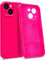 MyGadget Hülle kompatibel mit iPhone 14 - [ 4-Layer-Struktur Schutzhülle ] - Gummierte Handyhülle mit Soft Inlay & Hardcase Cover außen - Magenta Pink