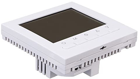 Gadpiparty termostato wi-fi termostato programmabile wifi rc telecomandata WiFi apparecchio di riscaldamento senza fili intelligente bianca