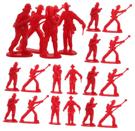 GETAJGHSD 100stücke Feuerwehrmann Figuren Mini Feuerwehrauto Deko Für Kindergeburtstag Cake Topper Und Party Zubehör Geschenkidee Für Jungen Und Mädchen