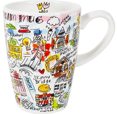 Blond Amsterdam XL-Becher Amsterdam, 500ml | Keramik, Amsterdam Stadtmotive, Blond City Kollektion, Mikrowellengeeignet, Handwäsche empfohlen