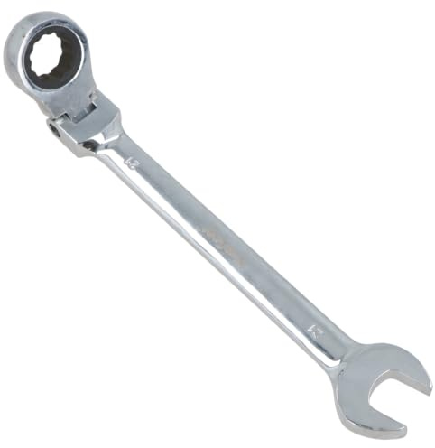 21mm Metric Flexible Flexi Head Ratchet Combination Spanner Wrench 72 Teeth