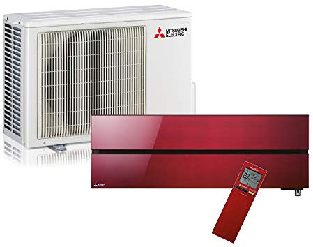 Mitsubishi Electric Kit Aire Acondicionado Inverter Monosplit con Bomba de Calor MSZ-LN25VGR-E1, 2.5 kW, Incluye Unidad Interior y Exterior, Control Remoto, Tecnología DC Inverter y Sensor 3D i-see