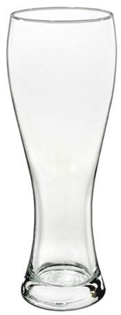 CRISTALICA Weizenbierglas Augsburg 660ml klassisches bayrisches Weißbierglas transparent Glas