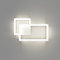 Klighten LED Wandleuchte Innen, 24W, 1960LM, Mordern Wandlampe, Natürliches Weiß 4000K, Dekorative Wandbeleuchtung Für Schlafzimmer, Treppe. Wohnzimmer, 110-240V, Weiß
