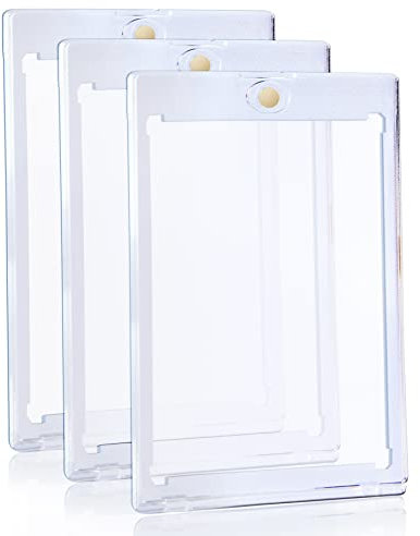Titokiwi Trading Card Cases - Acryl Schutzgehäuse für Sammelkarten 3er Set - geeignet für alle gängigen Sammelkarten - mit sicherem Magnetverschluss