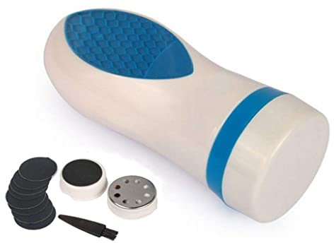 Lima electrónica para pies Eliminador de Callos Se Utiliza para Eliminar la Piel Muerta y secar Las Grietas de los pies. Doble AA Cuatro Pilas (sin Pilas)