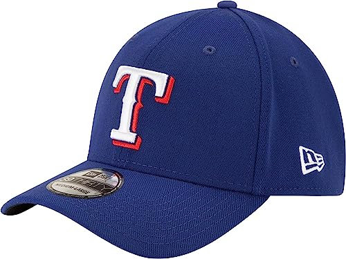 New Era MLB Team Classic 39THIRTY Stretch Flex Fit Hat Cap, Texas Rangers, M/L